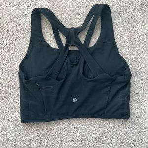 Lululemon black utility sports bra
